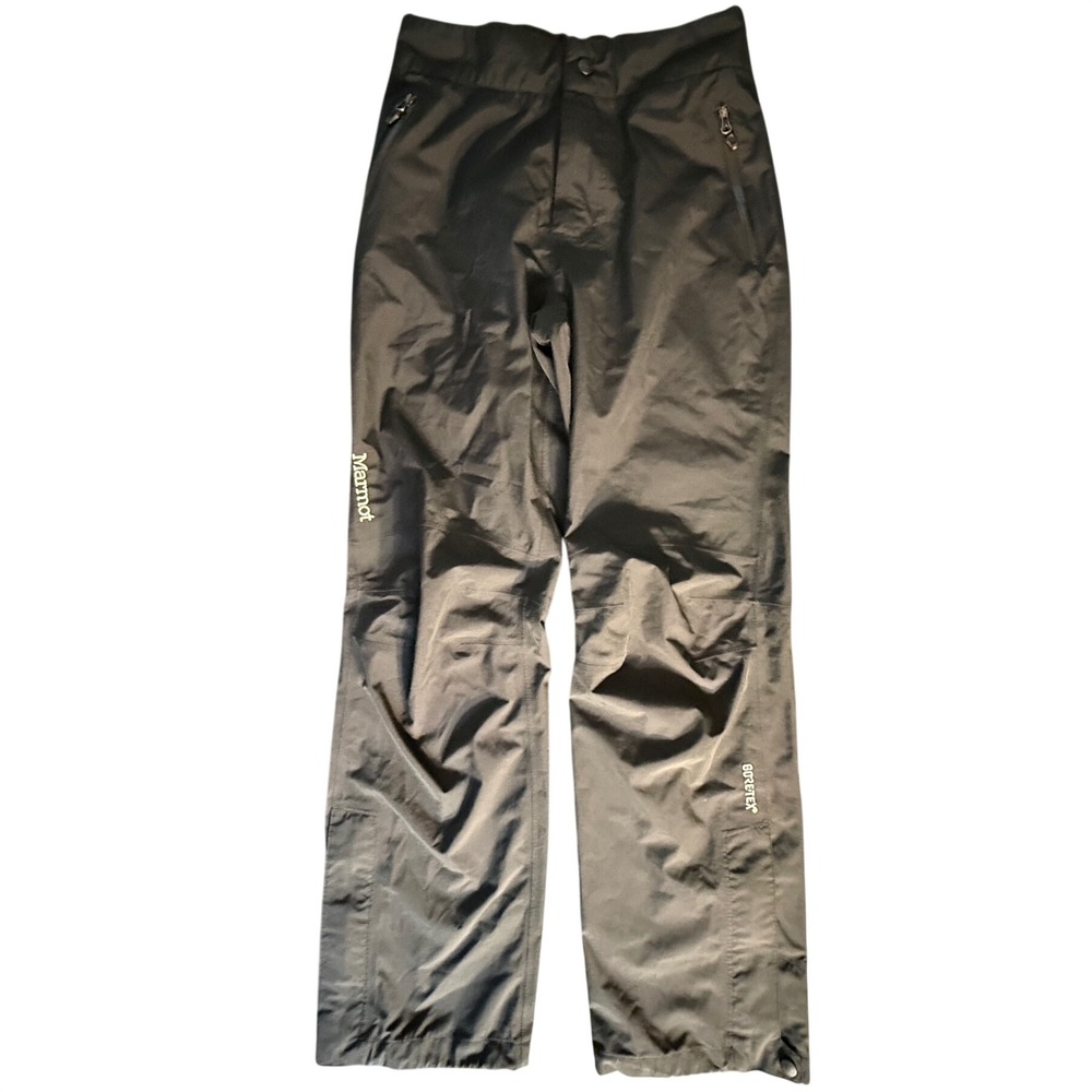 Marmot Gore-Tex Minimalist Waterproof Rain Pants Mens Small Black